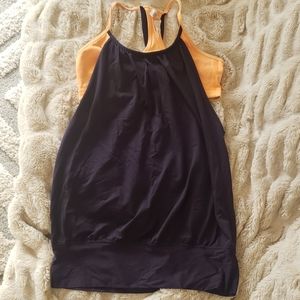 Lululemon Banded Tank with Built In Bra - size 6